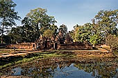 Banteay Srei temple - the 2nd enclosure from the moat